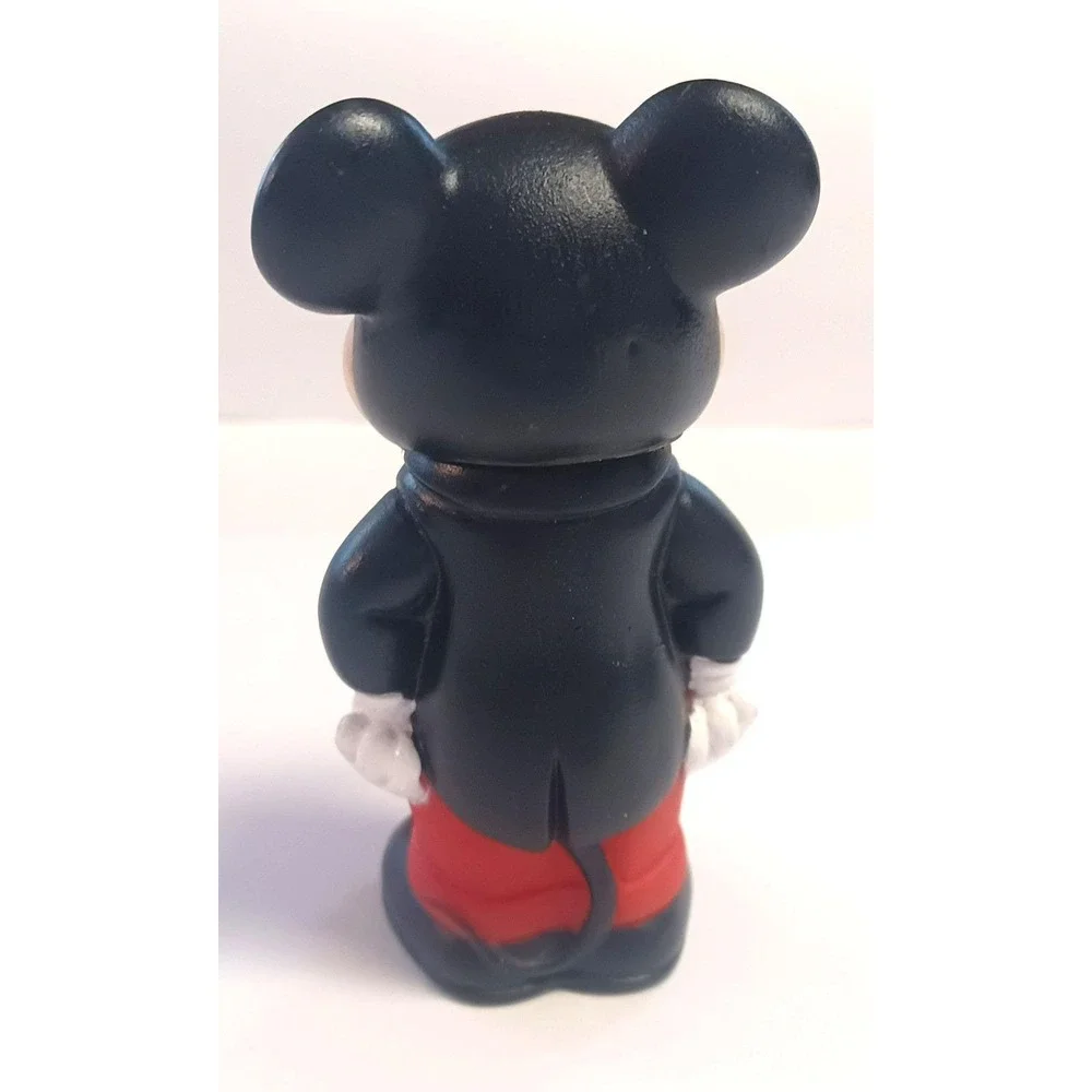 Vintage 1986 Tootsietoy Disney Mickey Mouse Tuxedo Bubble Bottle Wand Figure